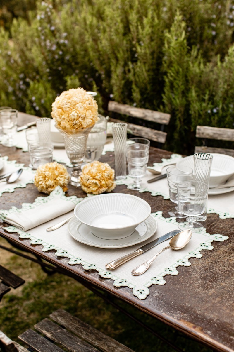Amalfi Placemat in Stain Resistant Linen