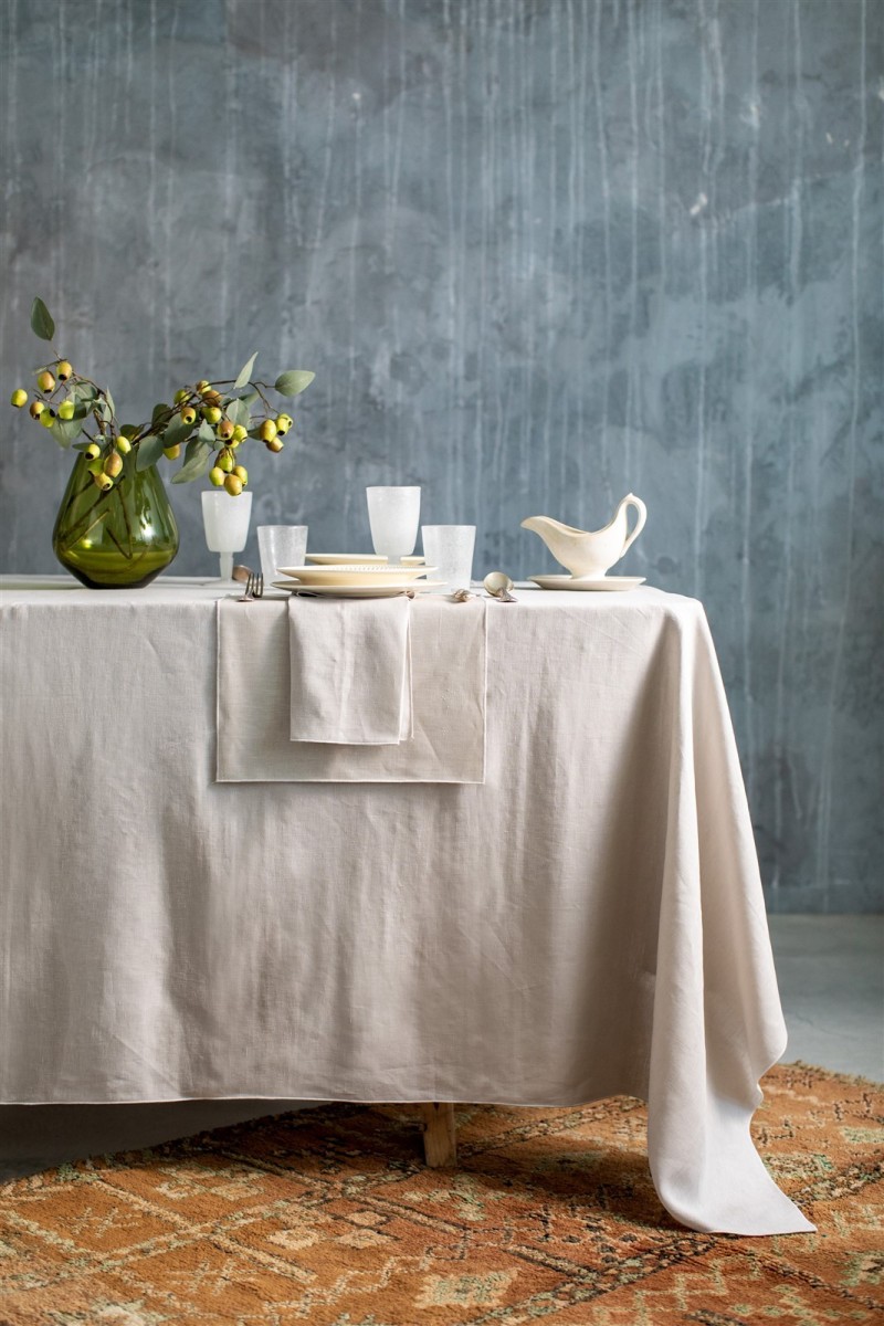 Stain Resistant Linen Runner