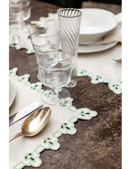 Set de table Amalfi en lin antitache