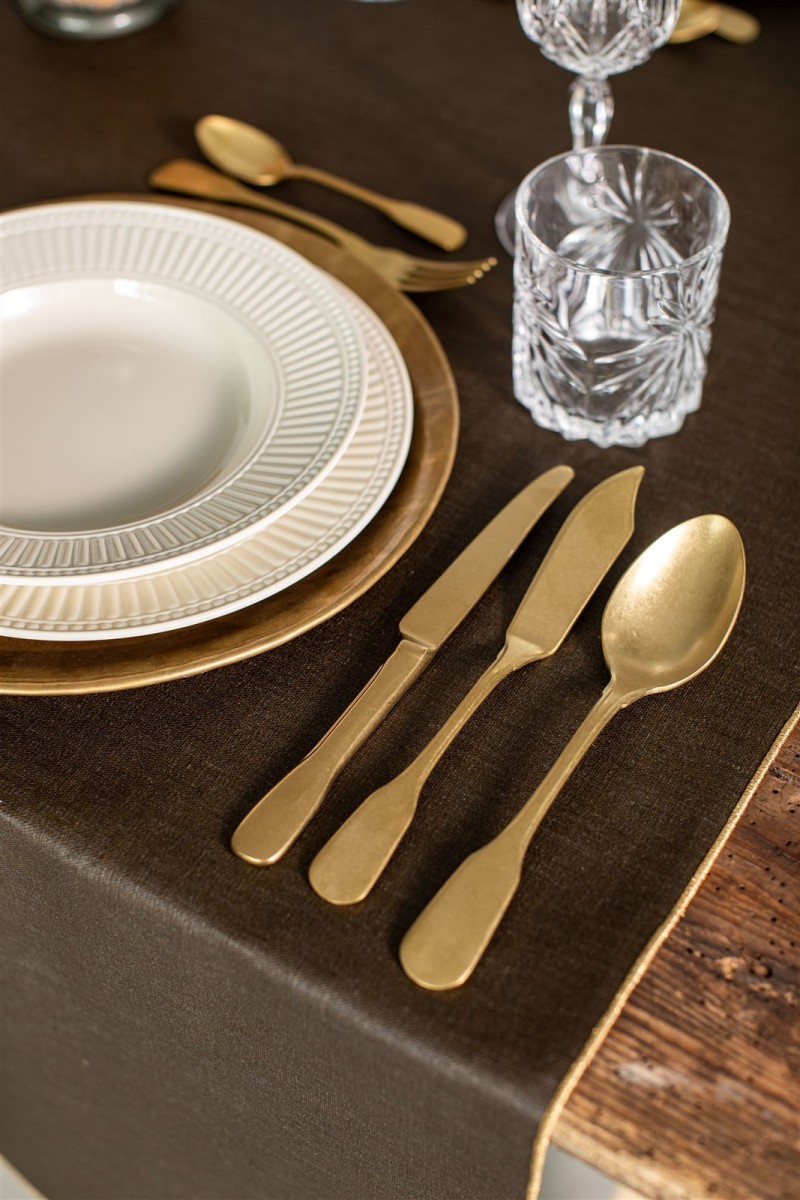 Stain Resistant Linen Runner