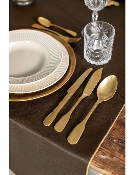 Stain Resistant Linen Runner