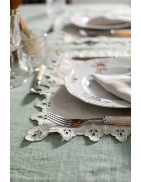 Amalfi Placemat in Stain Resistant Linen