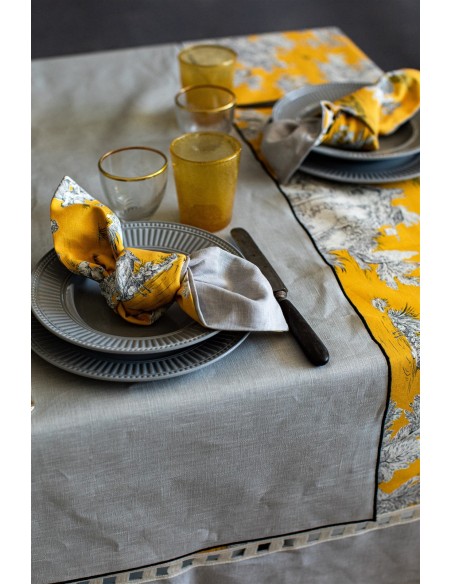 Stain Resistant Linen Runner