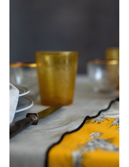 Stain Resistant Linen Runner