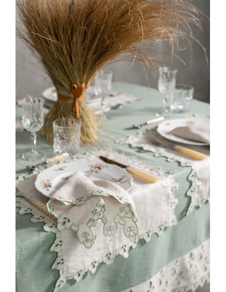 Set de table Amalfi en lin antitache
