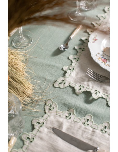 Set de table Amalfi en lin antitache