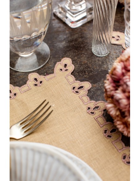 Set de table Amalfi en lin antitache