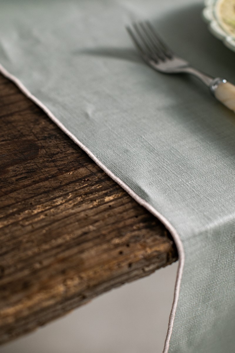 Stain Resistant Linen Runner