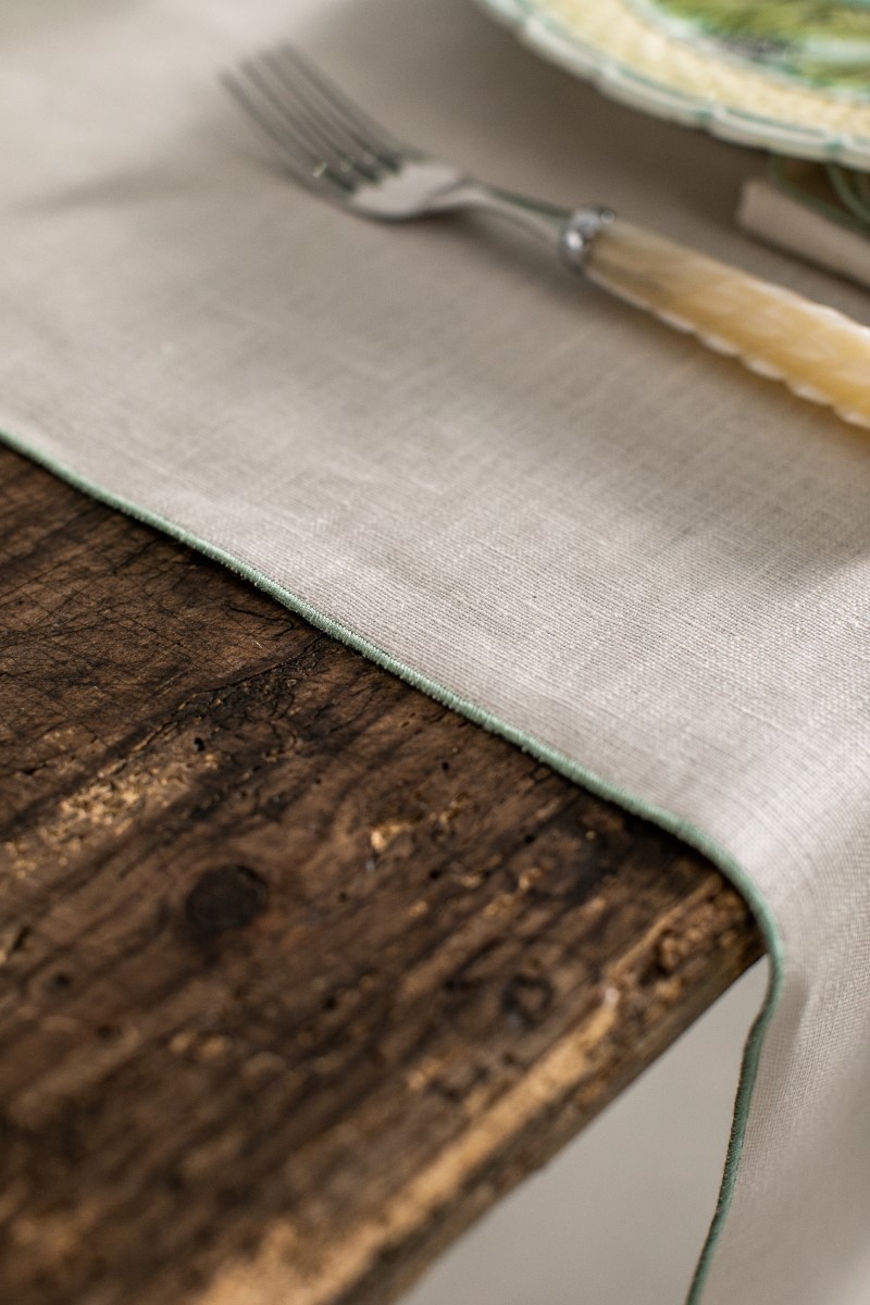 Stain Resistant Linen Runner