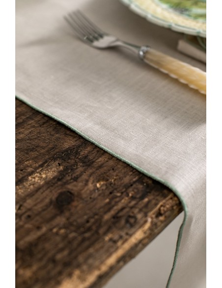 Stain Resistant Linen Runner