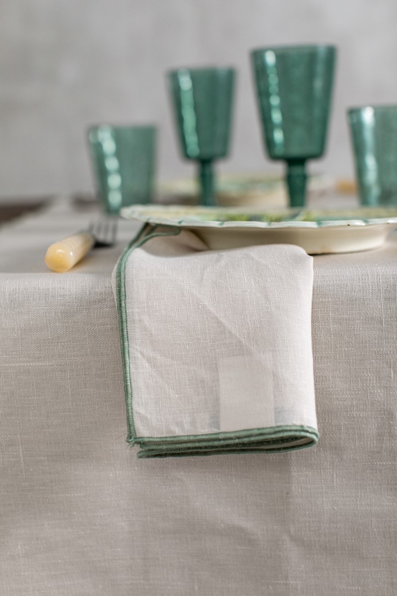 Stain Resistant Linen Runner