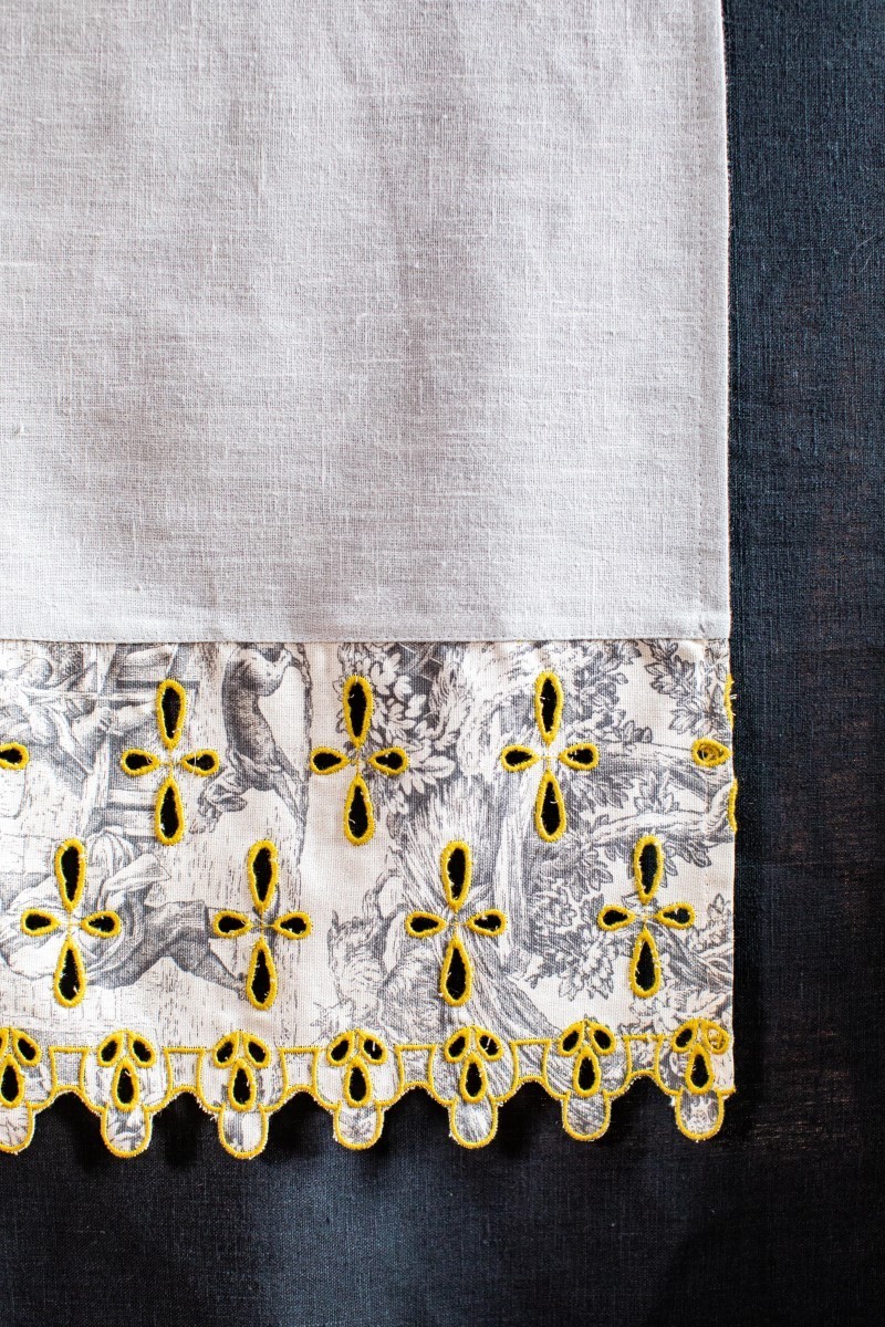 Amalfi Runner in Stain Resistant Linen