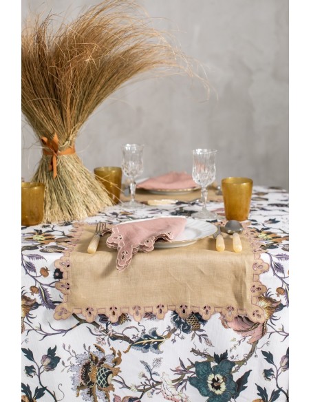 Set de table Amalfi en lin antitache