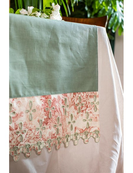 Amalfi Runner in Stain Resistant Linen