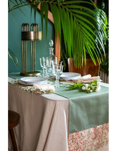 Amalfi Runner in Stain Resistant Linen