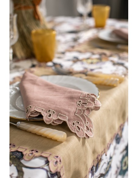 Set de table Amalfi en lin antitache