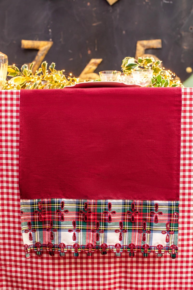 Amalfi Runner in Stain Resistant Linen