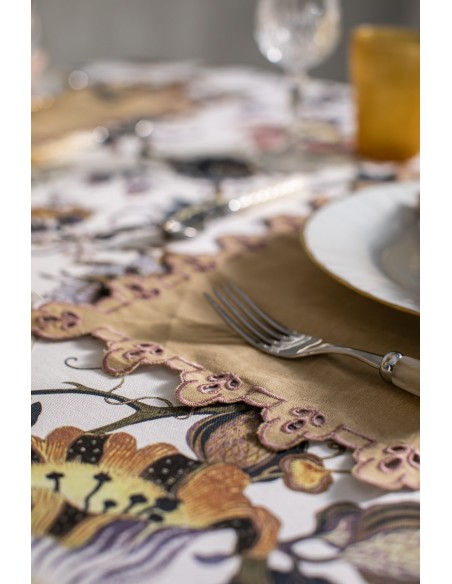 Set de table Amalfi en lin antitache