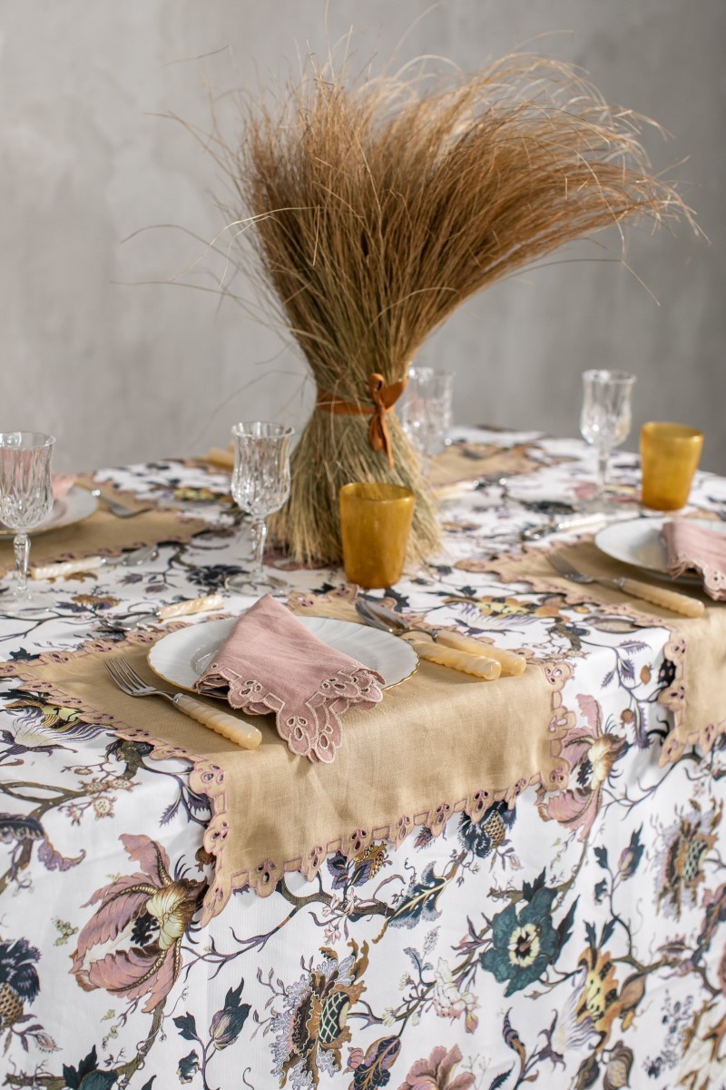 Set de table Amalfi en lin antitache