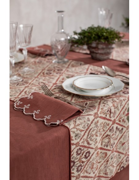 Chemin de table Filo de coton