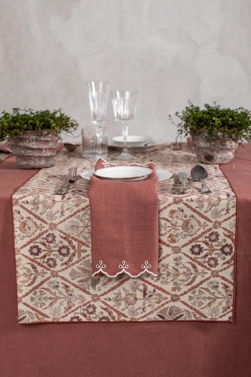 Chemin de table Filo de coton
