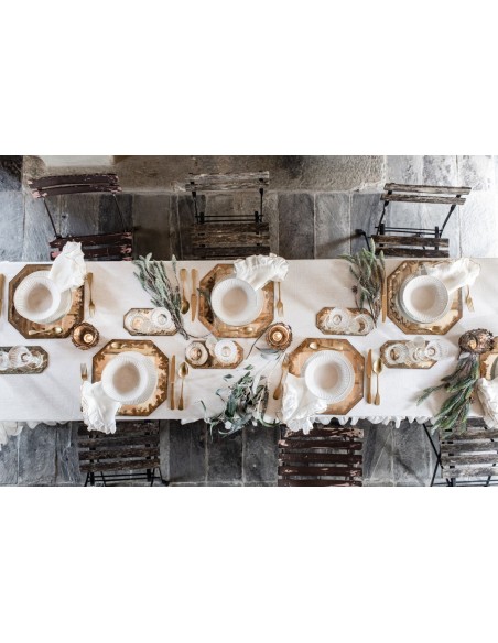 Sottopiatto Octo in Vetro