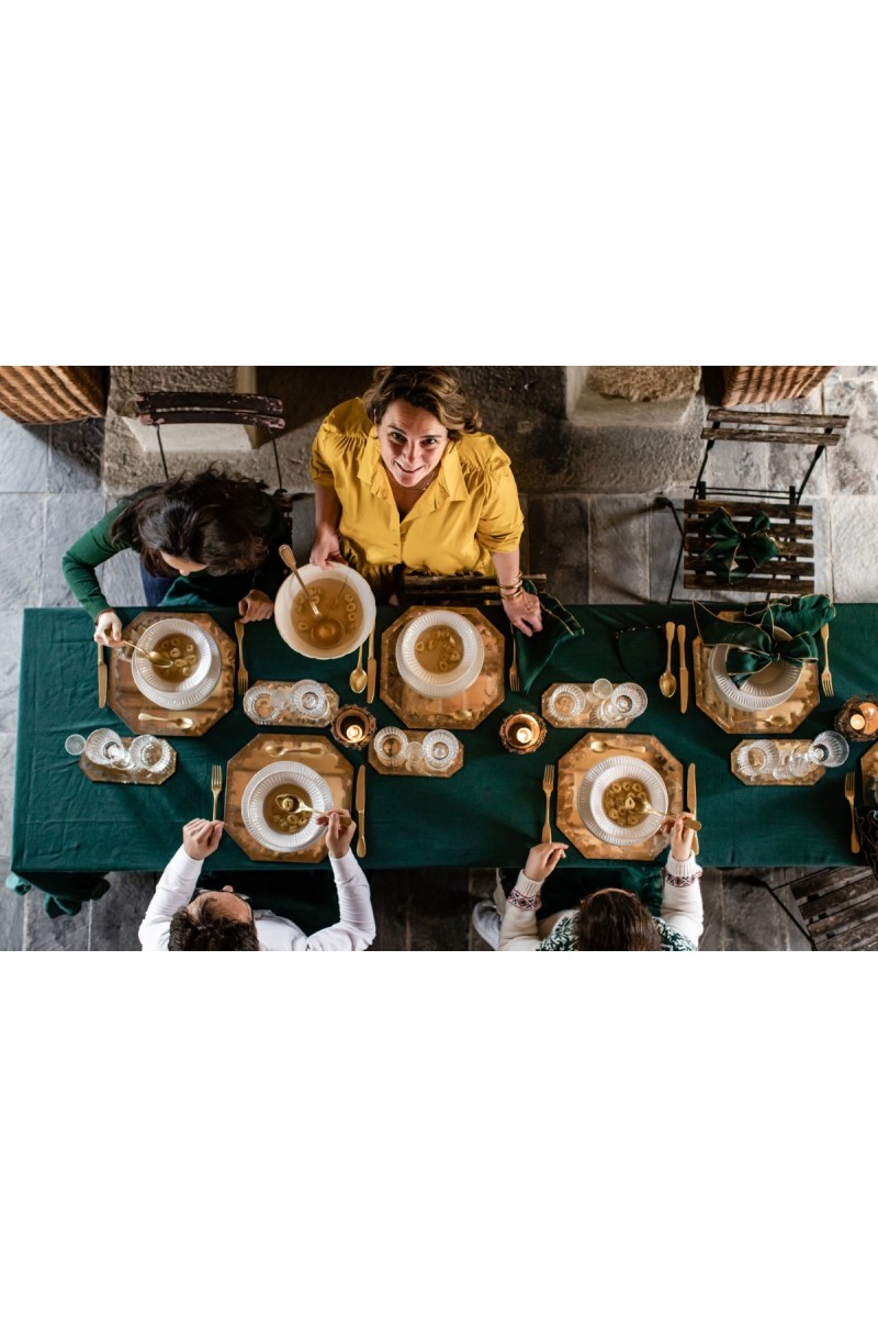 Sottopiatto Octo in Vetro