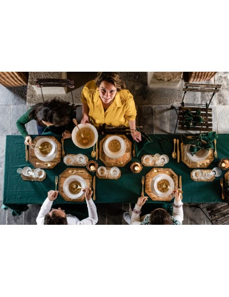 Sottopiatto Octo in Vetro