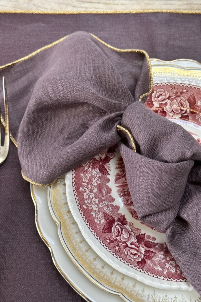 Serviette en lin Filo 2