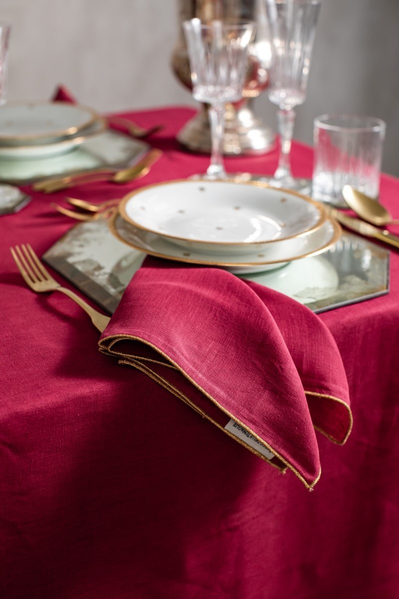 Serviette en lin Filo