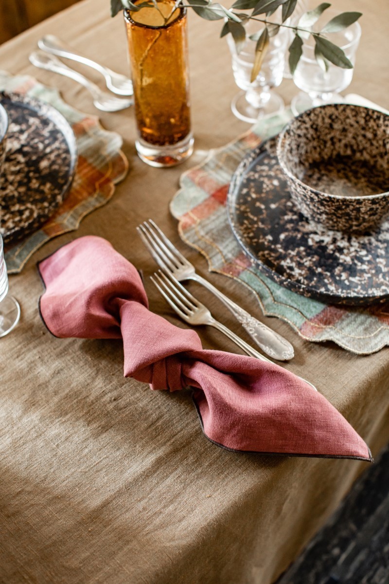 Serviette en lin Filo