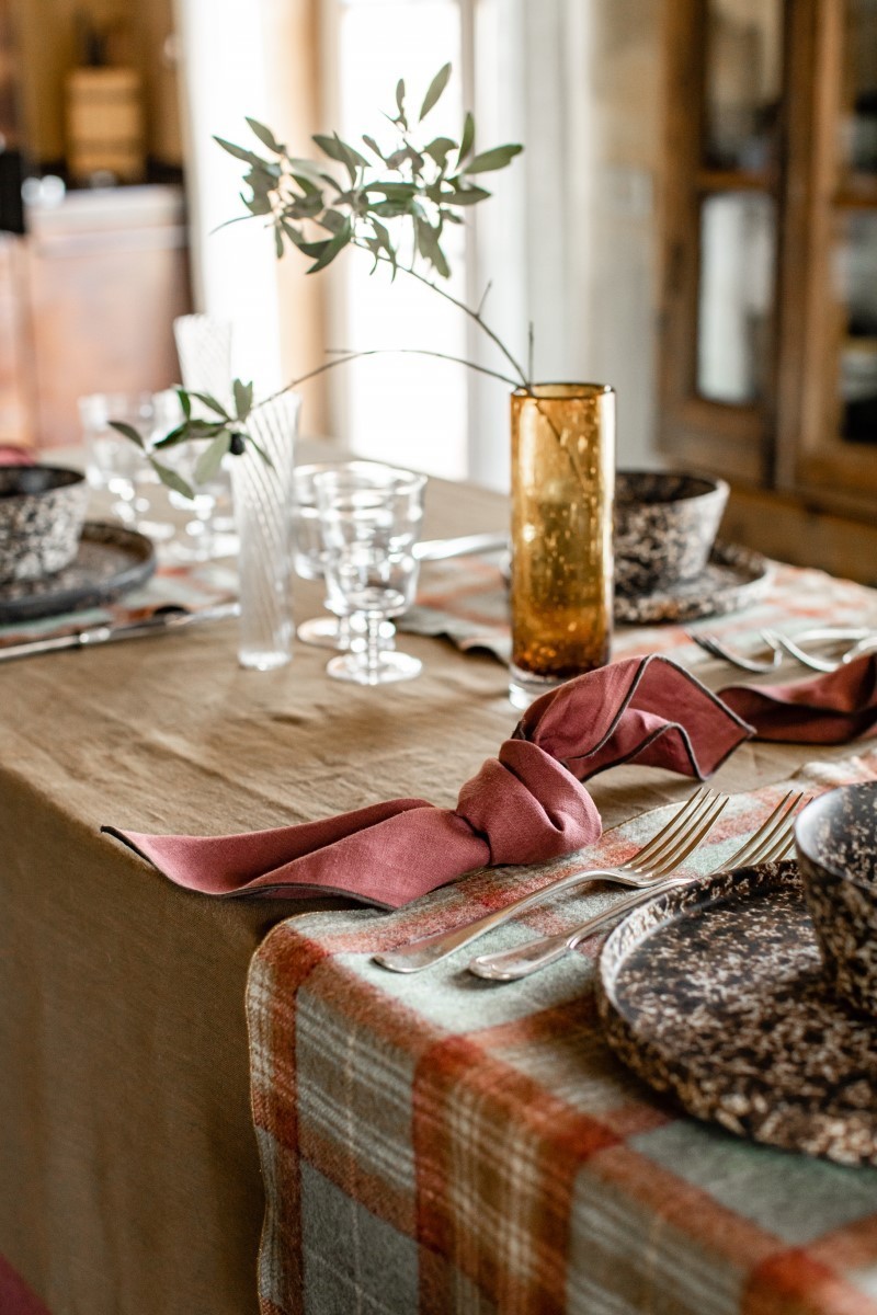 Serviette en lin Filo