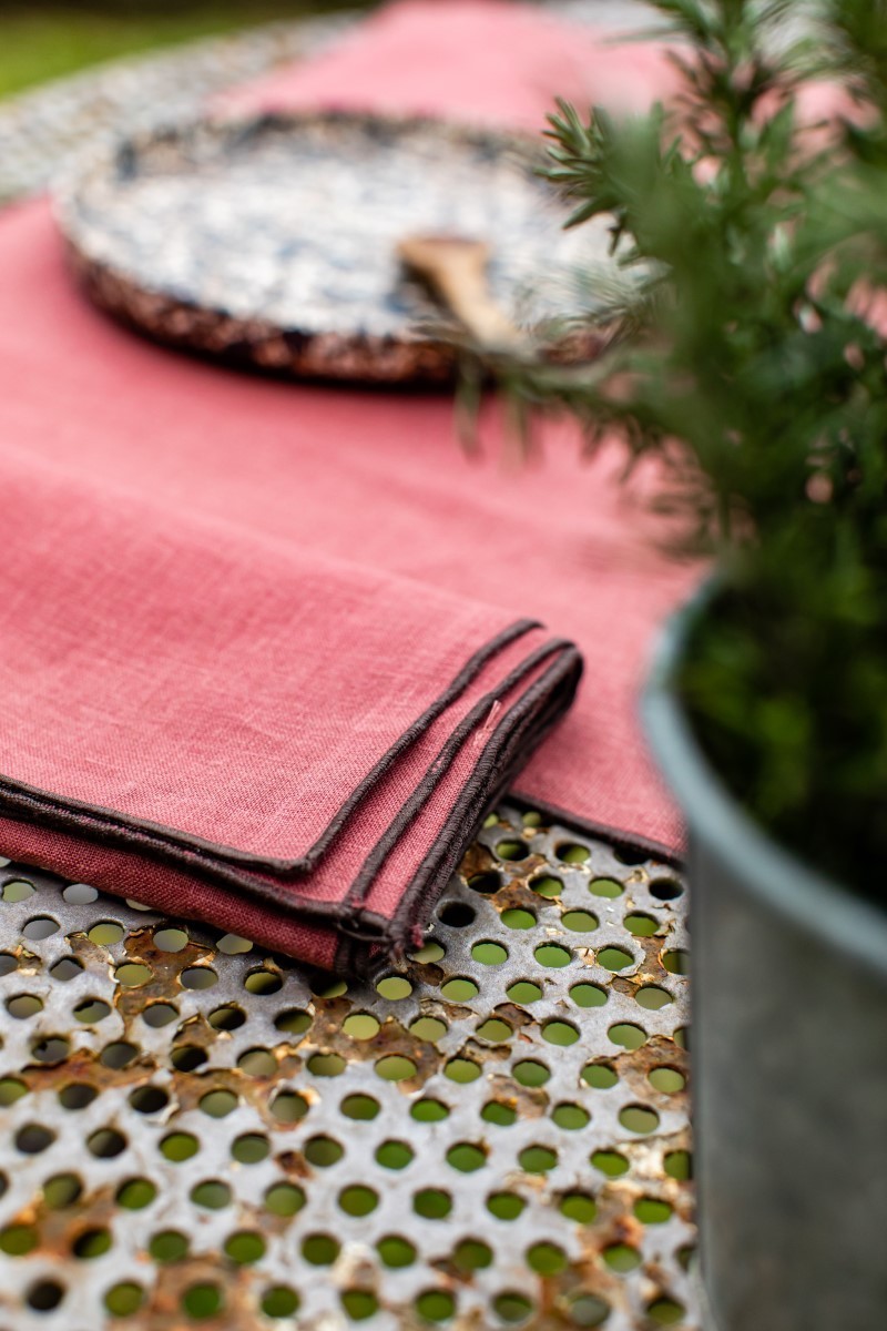 Serviette en lin Filo