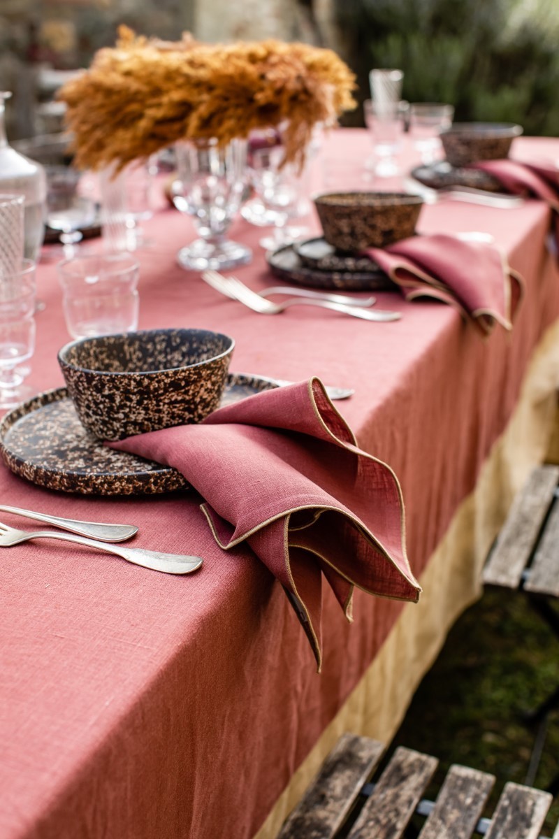 Serviette en lin Filo