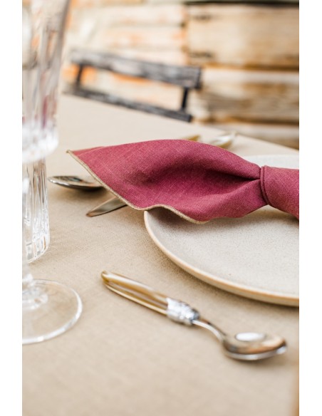 Serviette en lin Filo