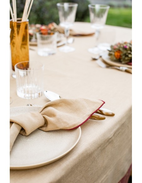 Serviette en lin Filo