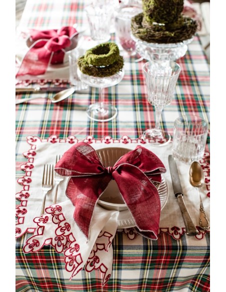 Serviette de table en lin Amalfi