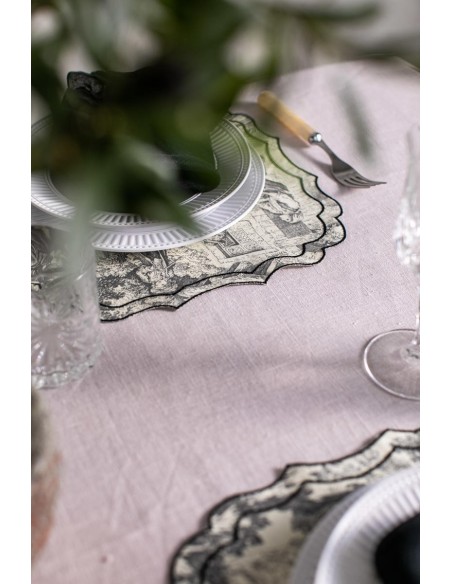 Set de table Firenze en coton enduit