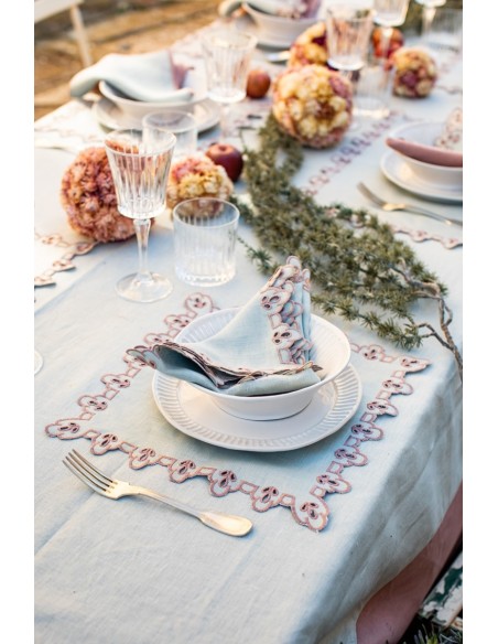 Serviette de table en lin Amalfi