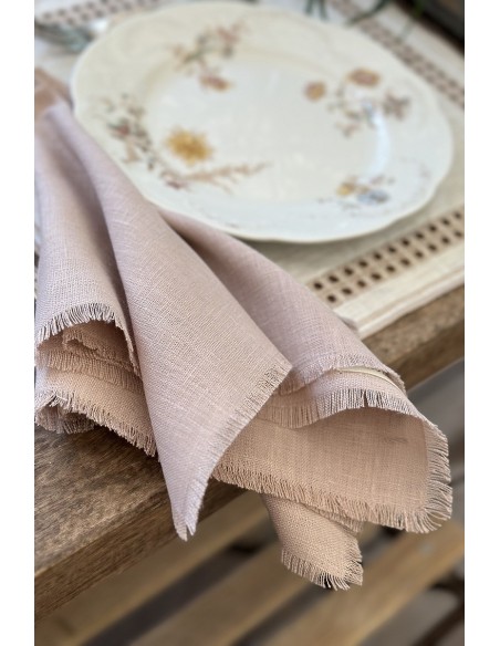 Serviette de table en lin Evelina