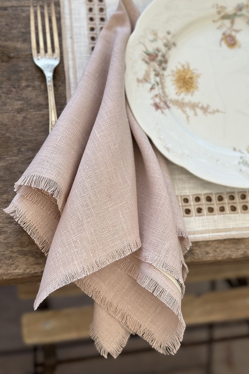 Serviette de table en lin Evelina