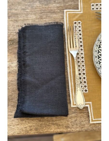 Serviette de table en lin Evelina