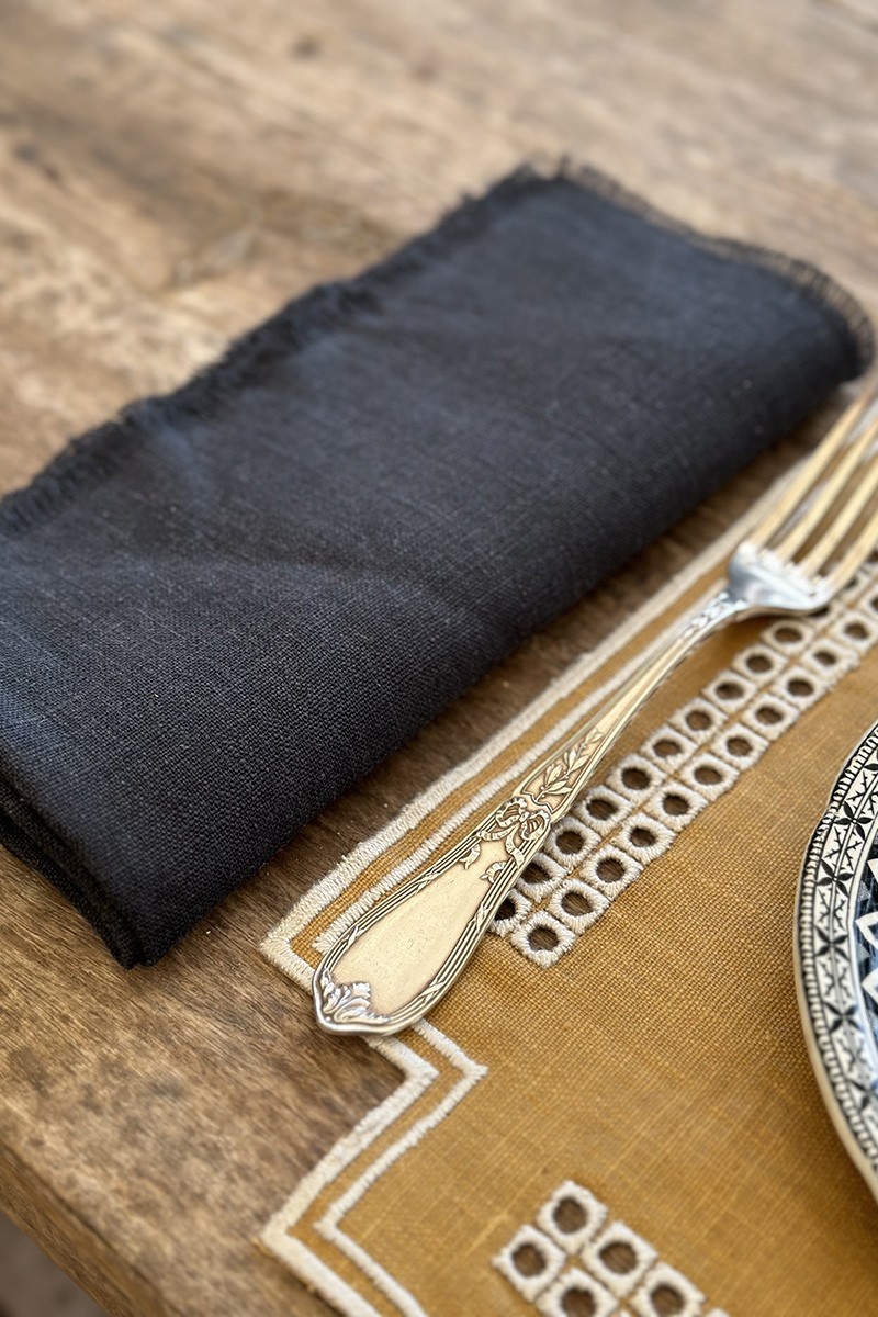 Serviette de table en lin Evelina