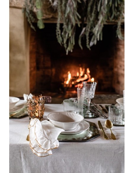 Gitane Napkin in Linen and Lurex