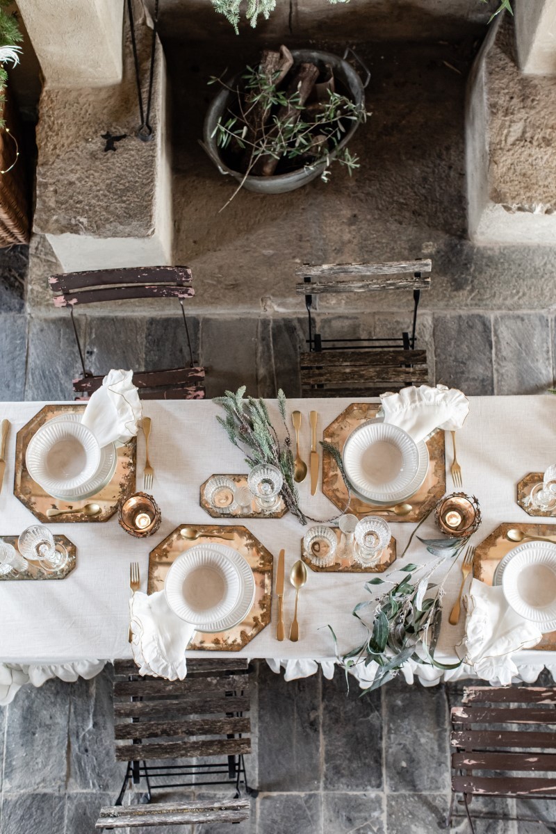 Gitane Napkin in Linen and Lurex