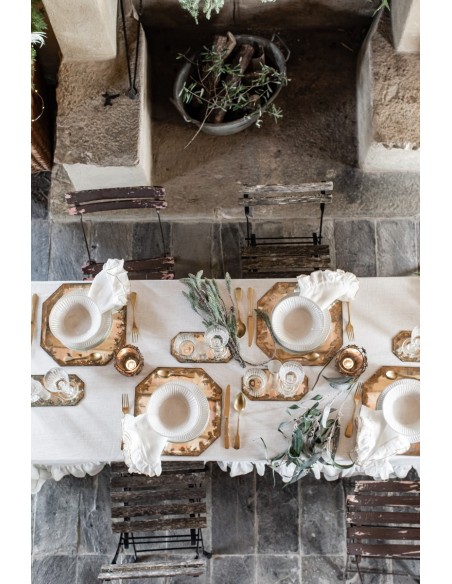 Gitane Napkin in Linen and Lurex