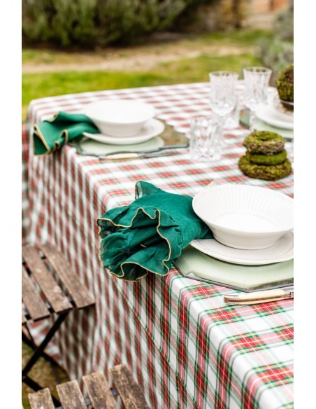 Gitane Napkin in Linen and Lurex