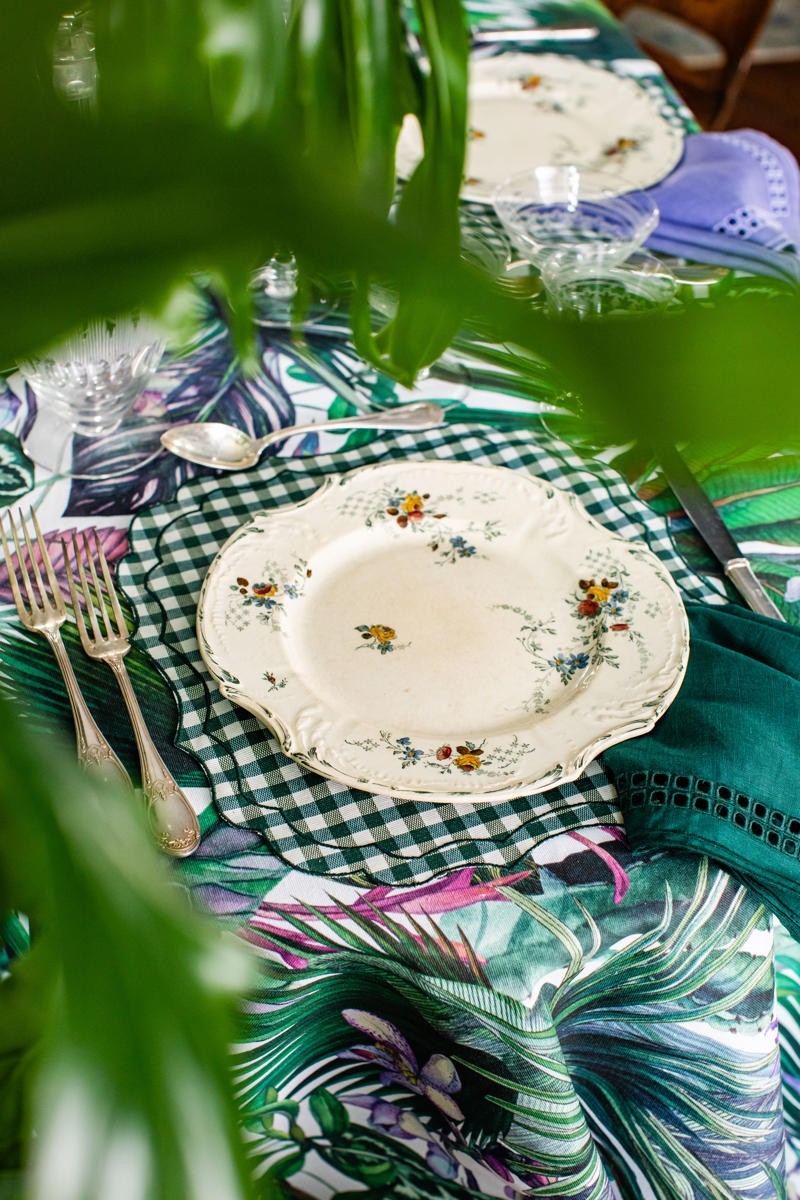 Set de table Firenze en coton enduit