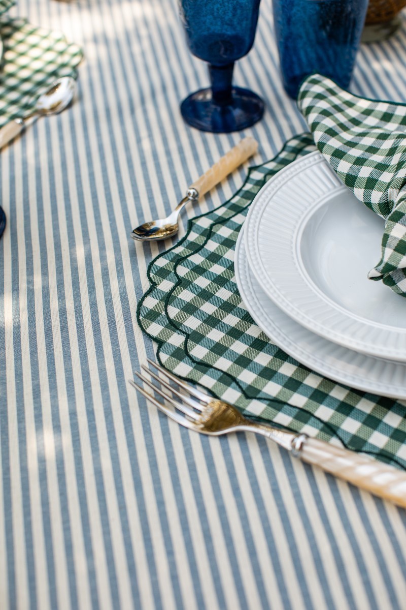 Set de table Firenze en coton enduit