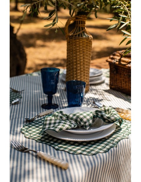 Set de table Firenze en coton enduit